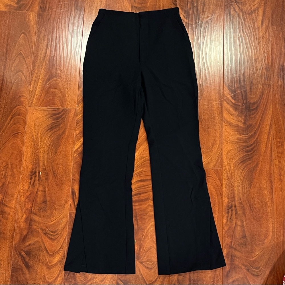 Abercrombie & Fitch Black Flare Pants